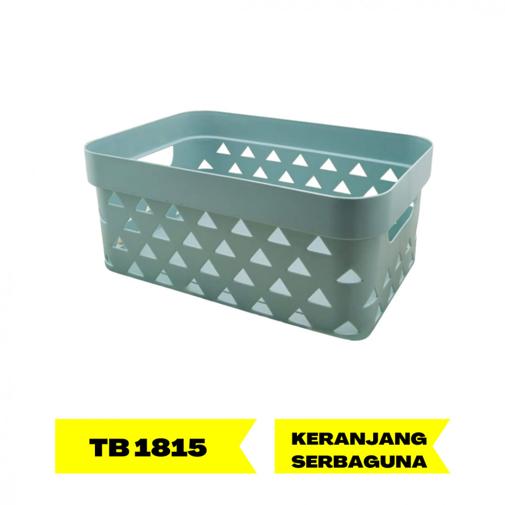 NAKAMI TB-1815 PLASTIC STORAGE BASKET