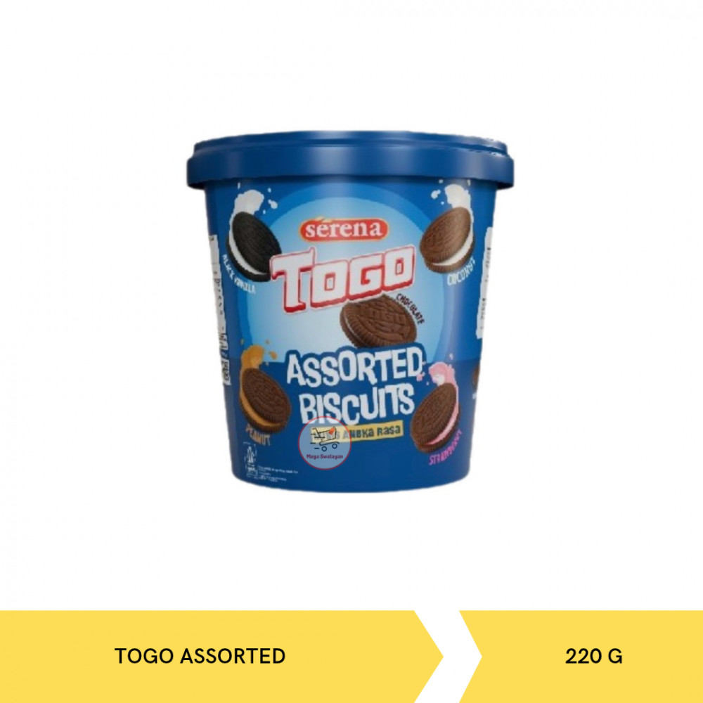 SERENA TOGO ASSORTED BUCKET 220G X 6 #02SK21