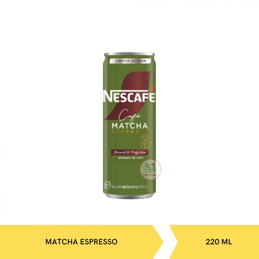 NESCAFE RTD MATCHA ESPRESSO TIN 220ML X 24