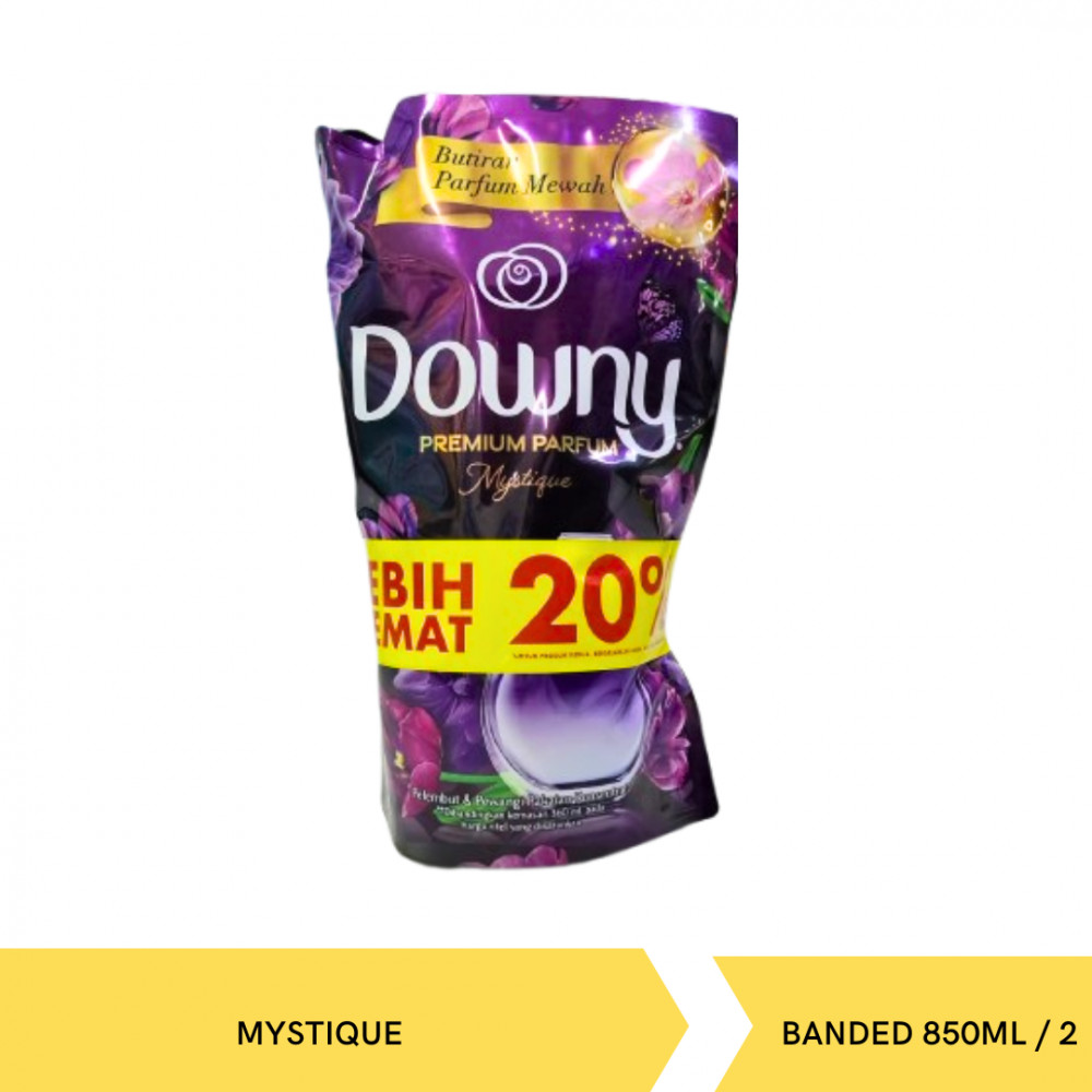 DOWNY PELEMBUT MYSTIQUE 950ML/2`S X 6