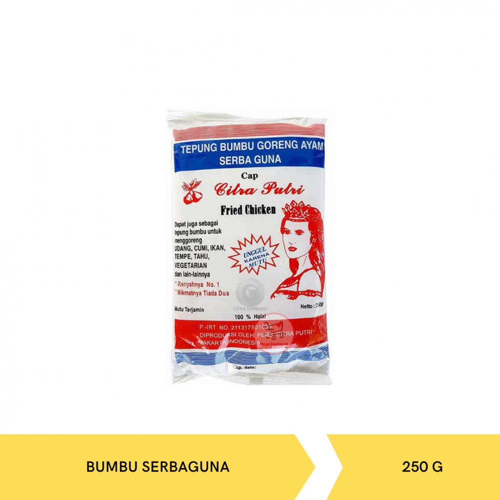 CITRA PUTRI TEPUNG BUMBU SERBAGUNA 250G  X 40
