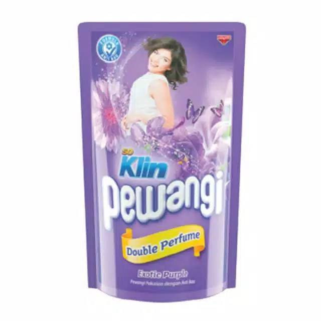 SOKLIN PEWANGI EXOTIC PURPLE POUCH 280ML+40ML  X 24