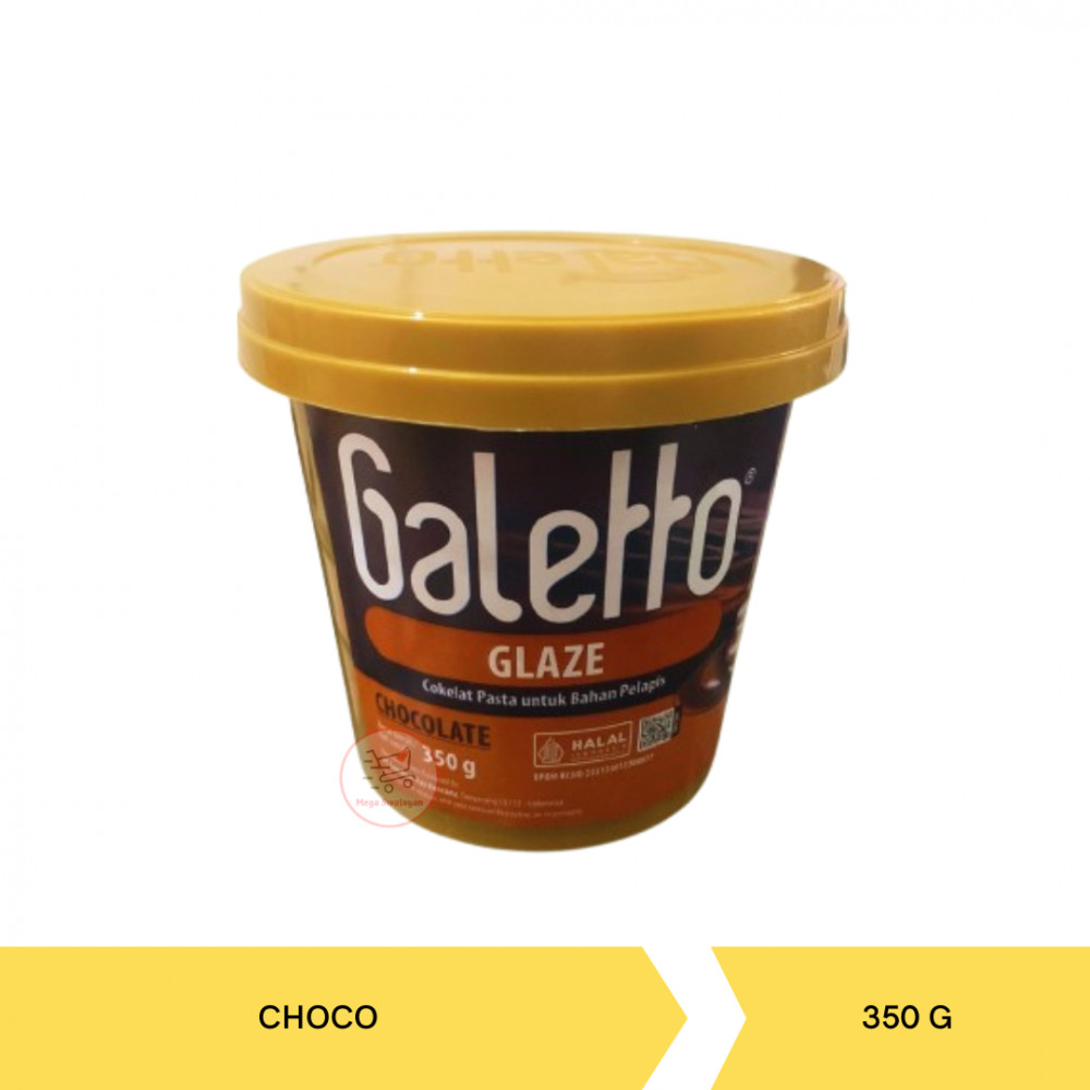 GALETTO GLAZE CHOCO 350G X 24