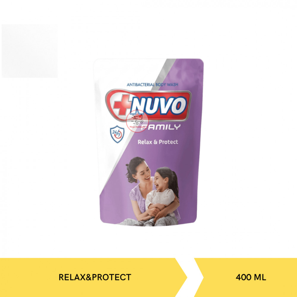 NUVO BW RELAX&PROTECT POUCH 400ML X 12