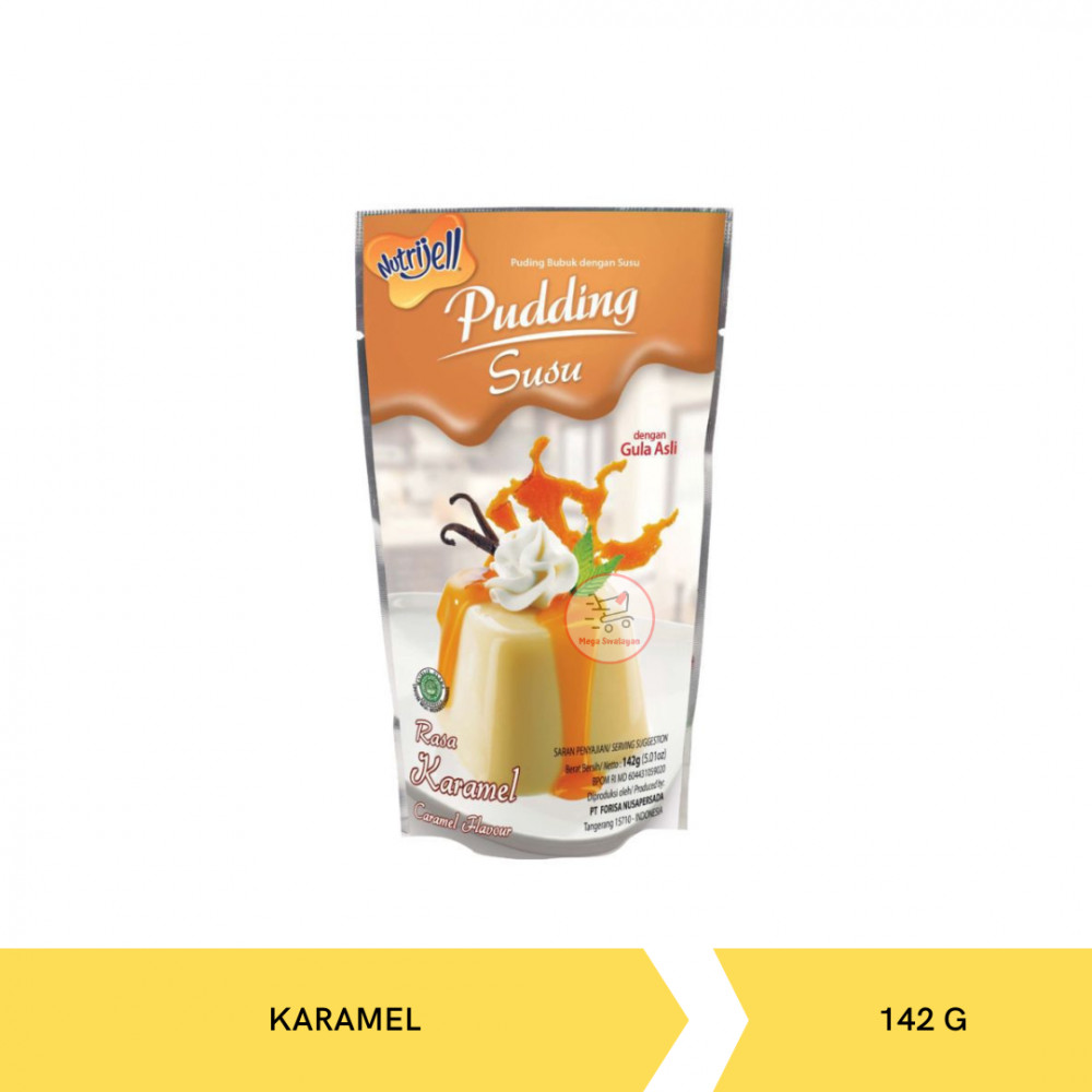 NUTRIJELL PUDDING SUSU CARAMEL 142G X 36
