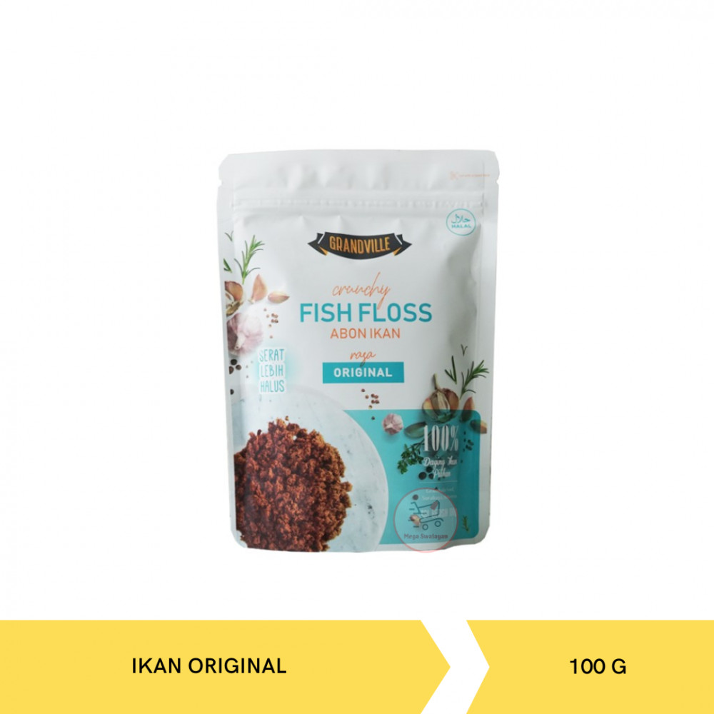 GRANDVILLE ABON IKAN ORIGINAL 100G X 12