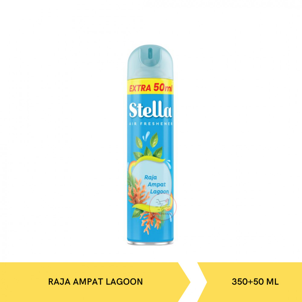 STELLA AIR FRESHNER RAJA AMPAT LAGOON 350+50MLX12