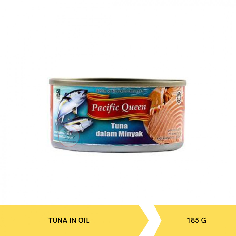 PACIFIC QUEEN TUNA CHUNK IN OIL 185G X48