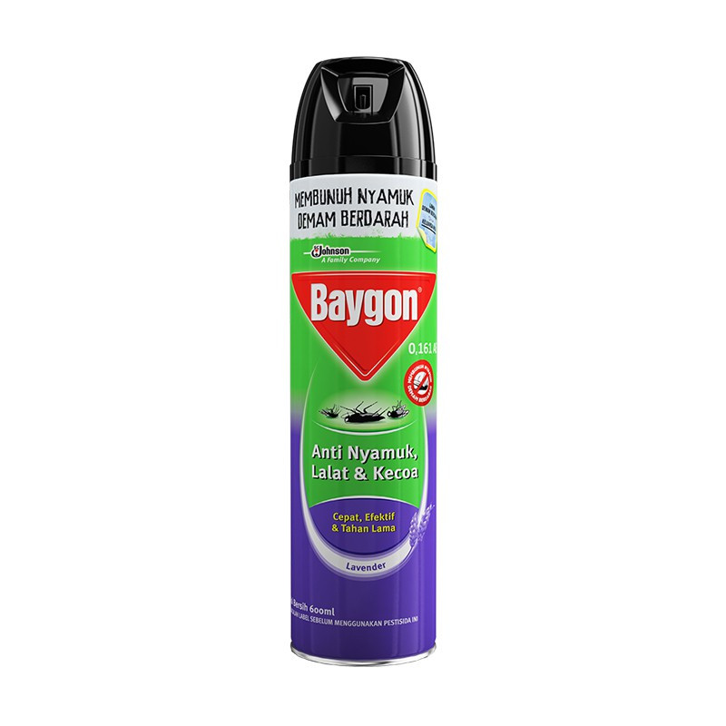 BAYGON AERO SILKY LAVENDER 600ML X 12