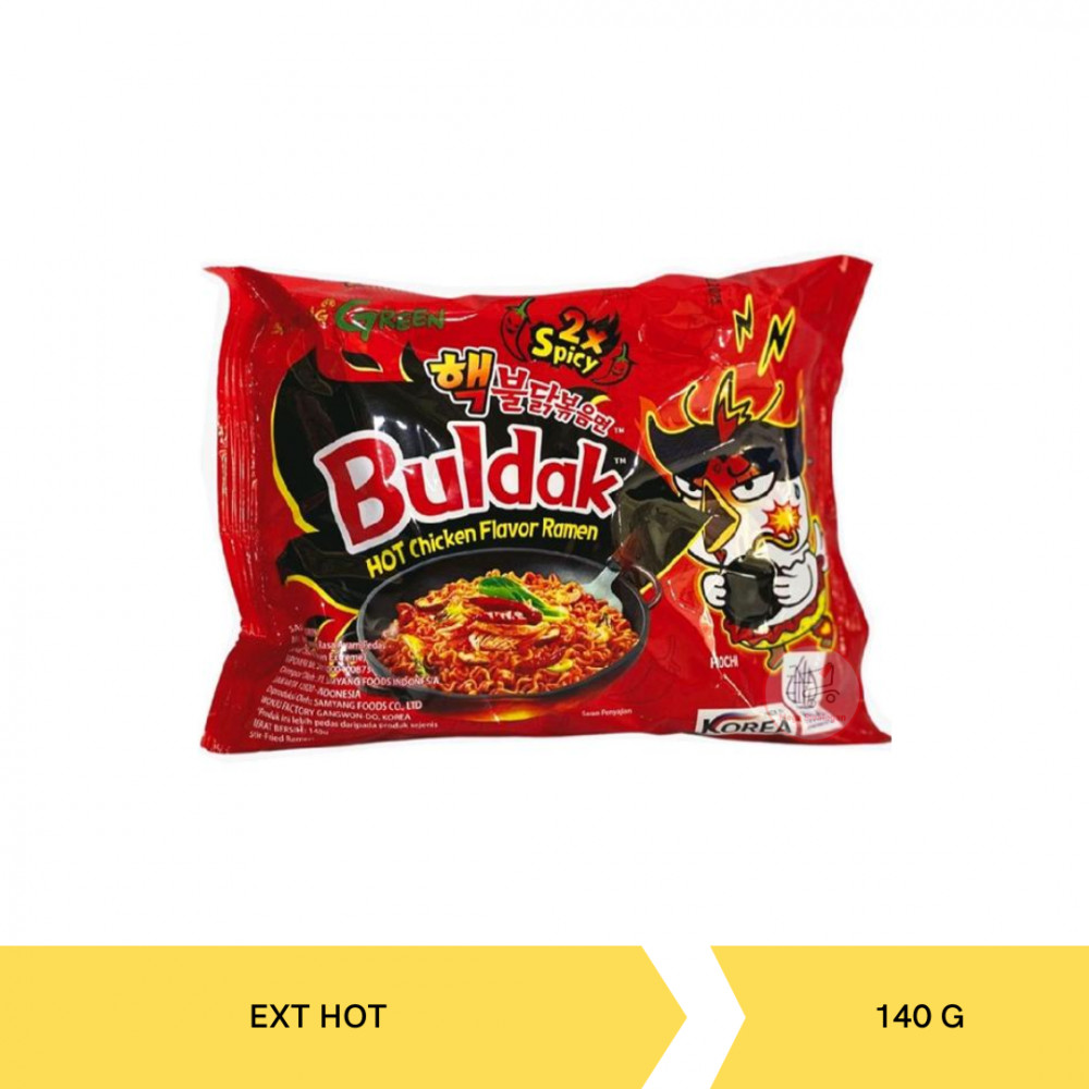 SAMYANG HOT CHICKEN RAMEN EXT HOT 140G X 40