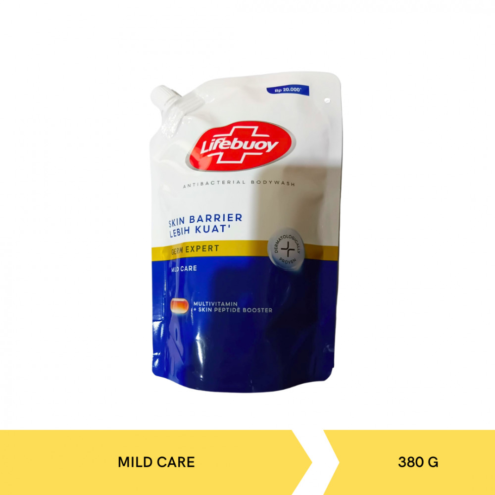 LIFEBUOY BW MILD CARE POUCH 380G X 24