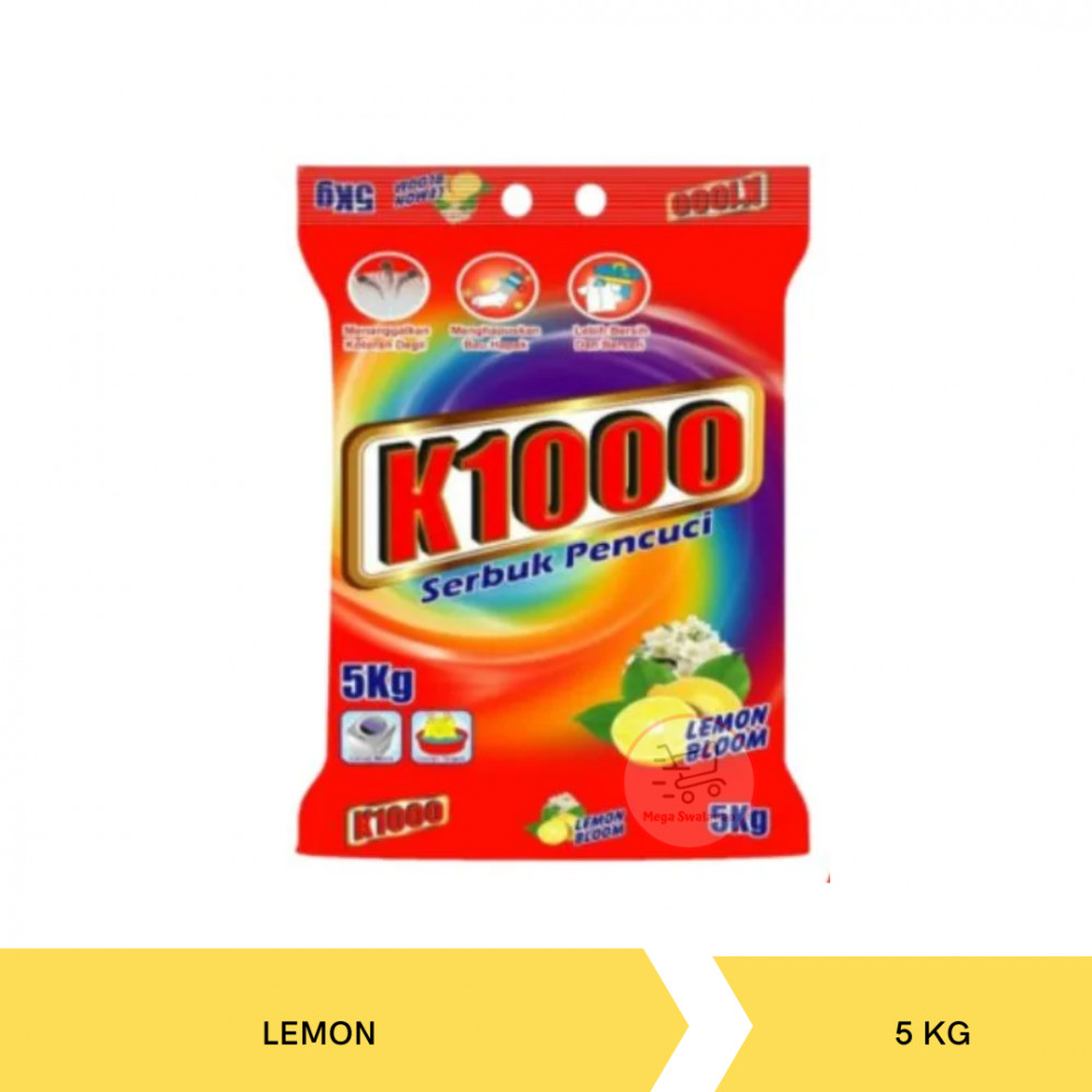K1000 DETERGENT LEMON 5KG X 4