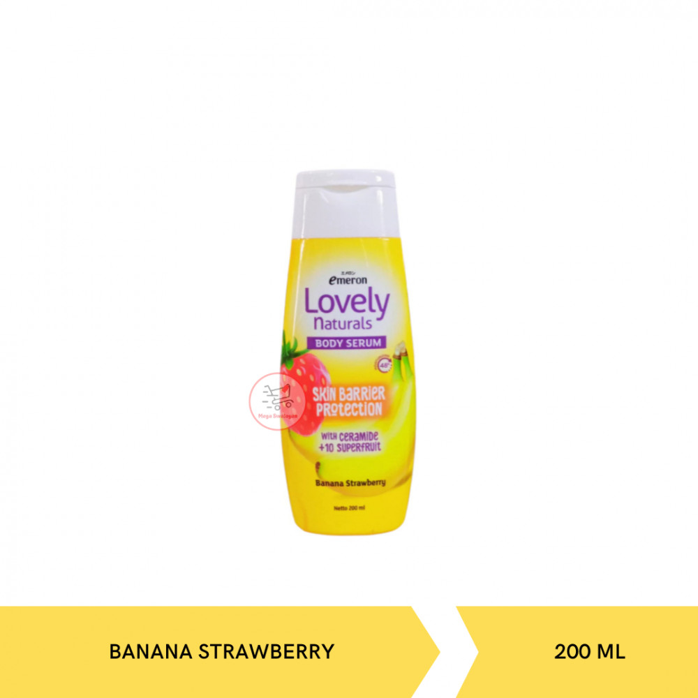 EMERON LOVELY NAT BODY SERUM BANANA STRAW 200ML