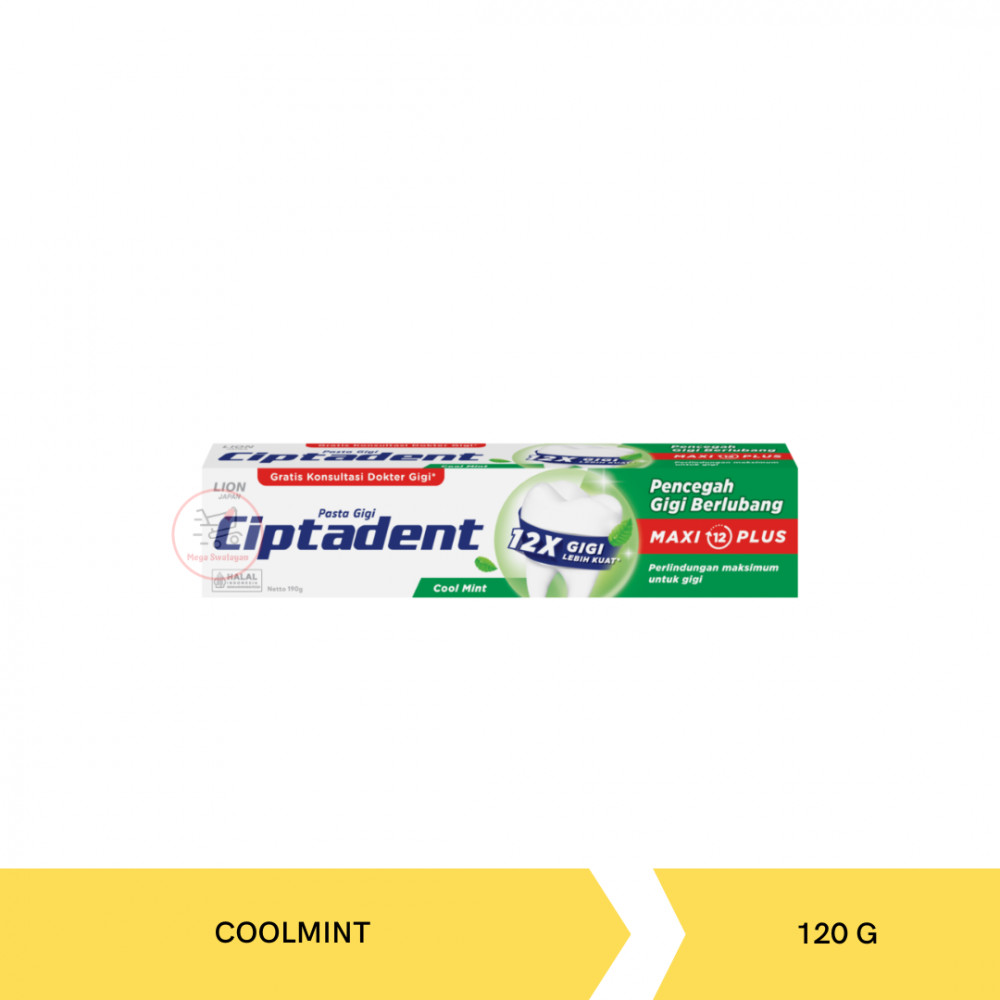 CIPTADENT T.PASTA COOLMINT 120G X 48