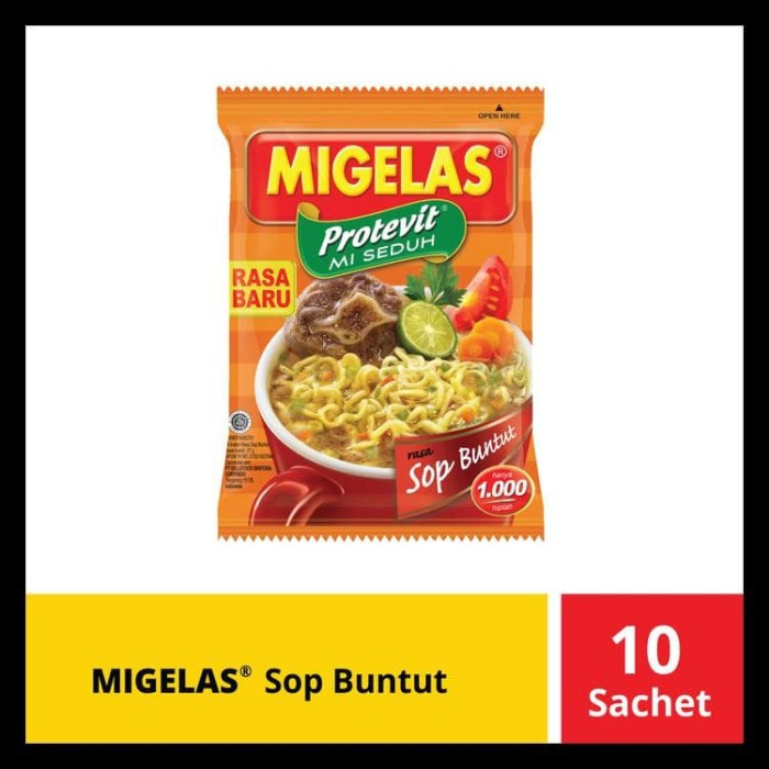 MIGELAS PROTEVIT SOP BUNTUT 30G/10`S X 18