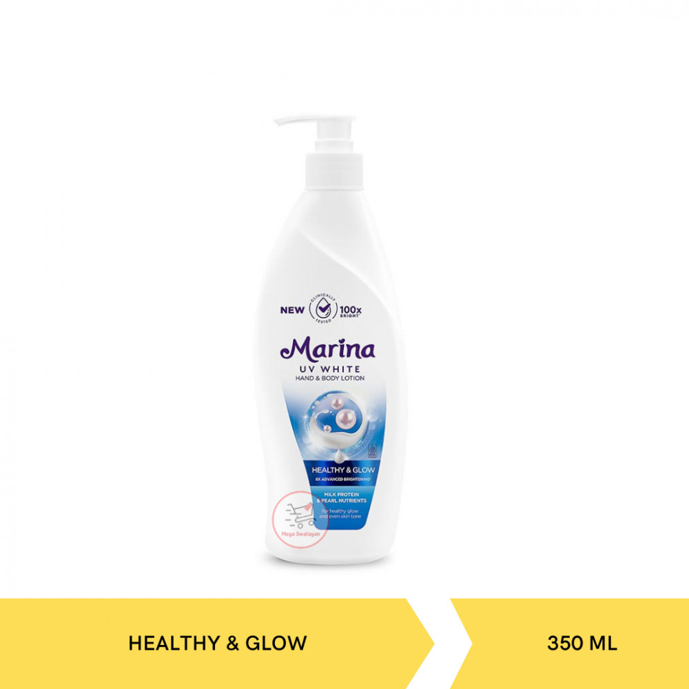 MARINA HBL UV WHT HEALTHY&GLOW PUMP 350ML