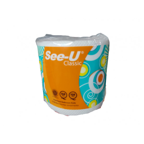 SEE-U TOILET ROLL EMBOSSED X 100