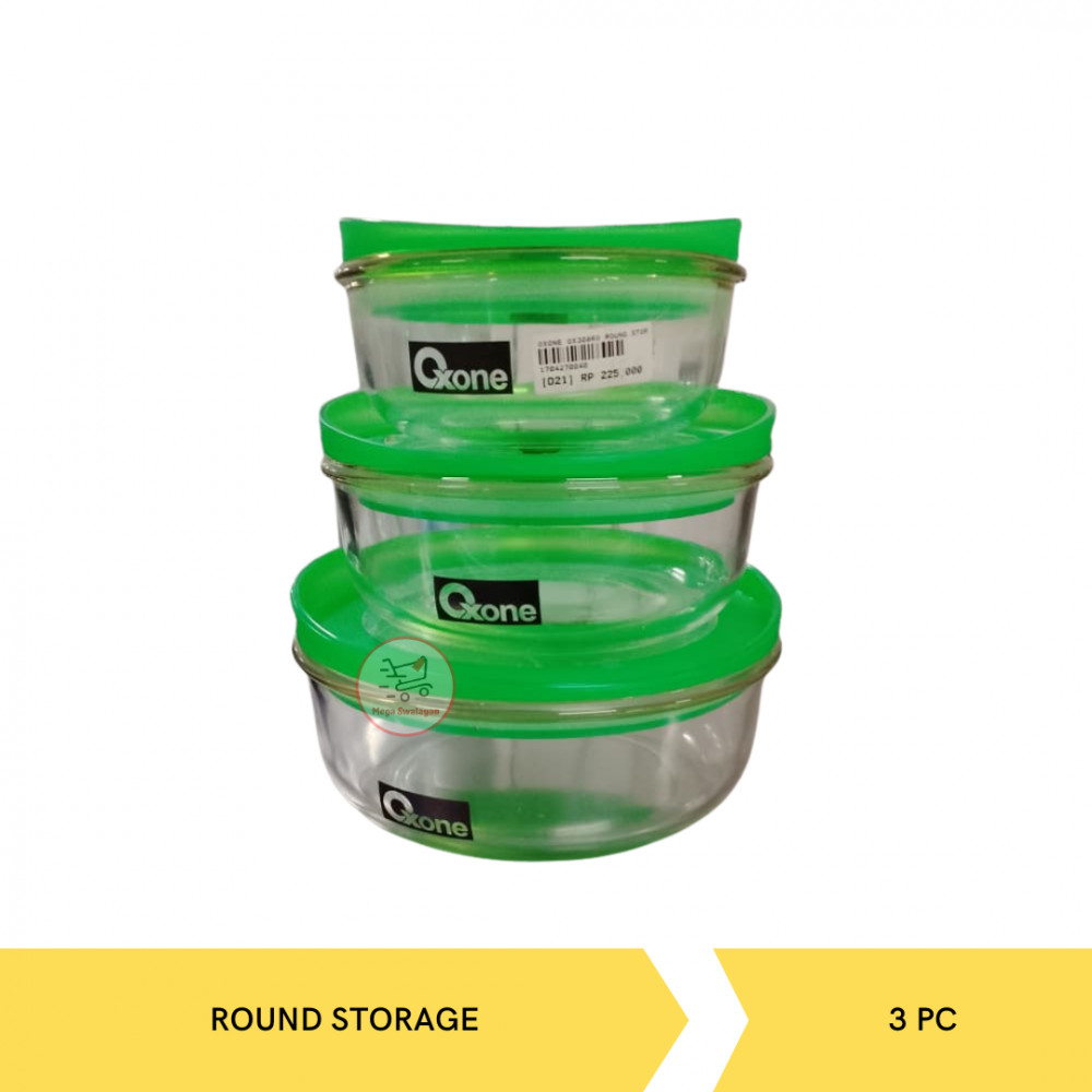 OXONE OX308RO ROUND STORAGE/3PC