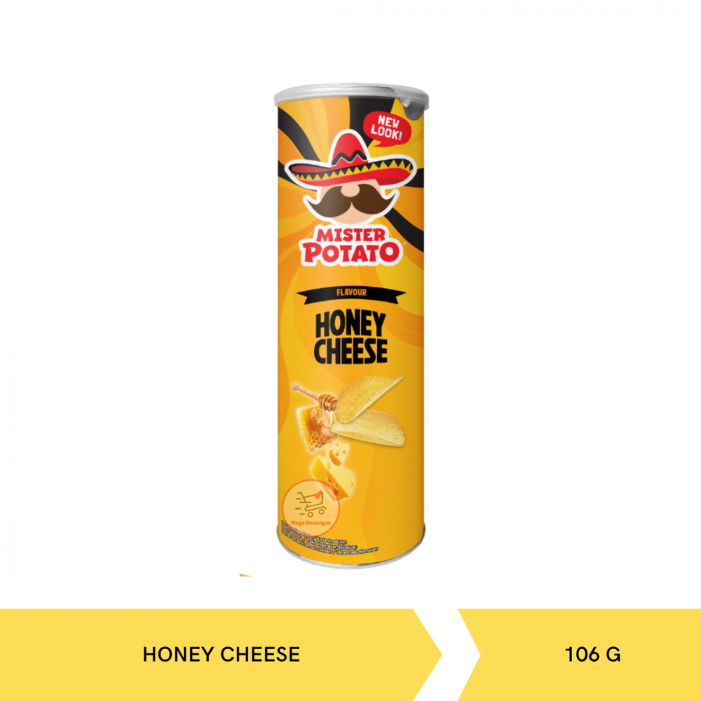 MR POTATO CRIPS HONEY CHEESE 106G X 24