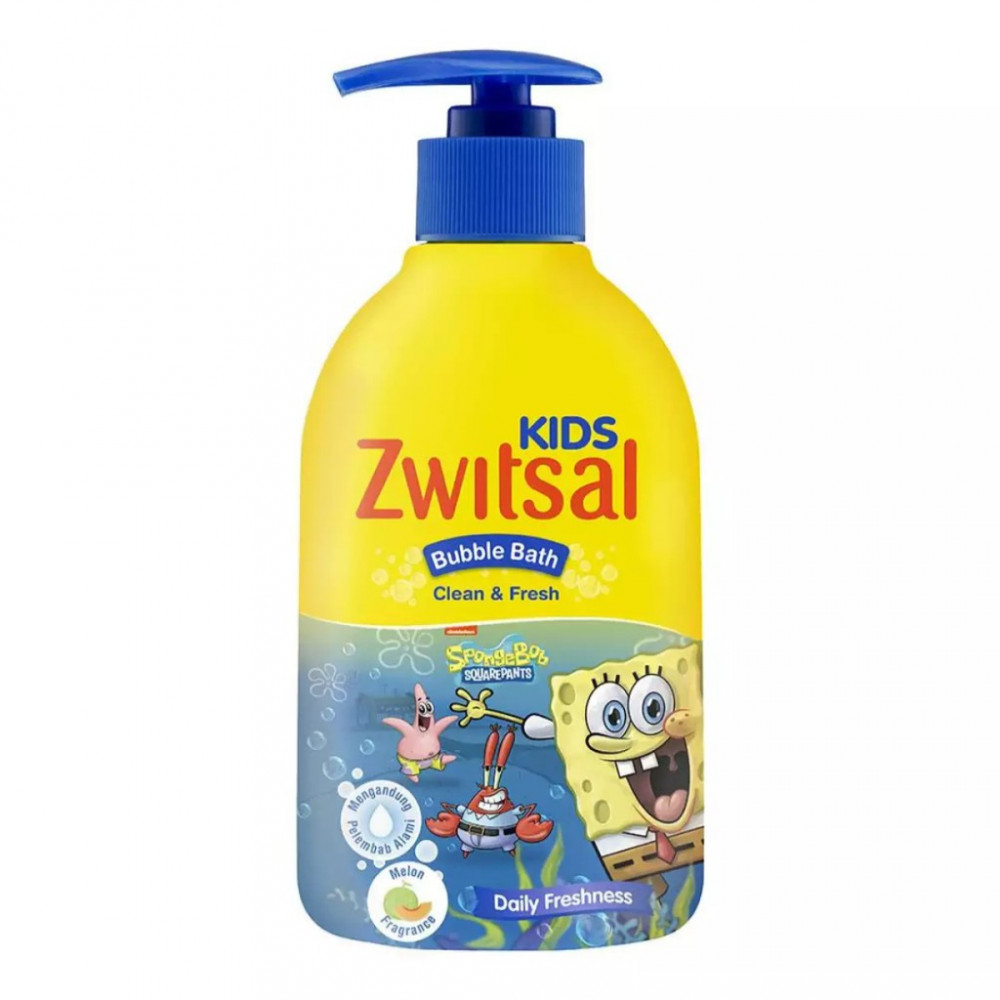 ZWITSAL KID BUBBLE BATH CLEAN&FRESH PUMP 280ML