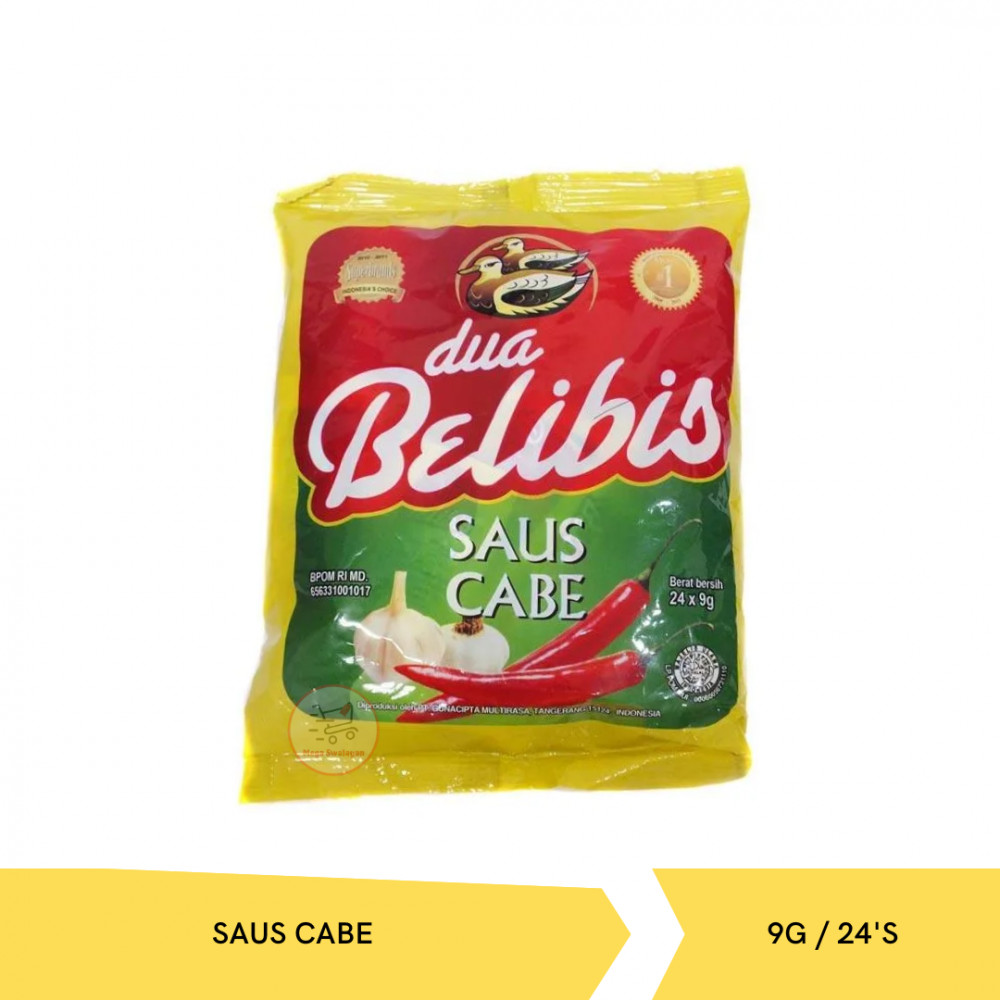 DUA BELIBIS SAUS CABE 8G/24`S X  20