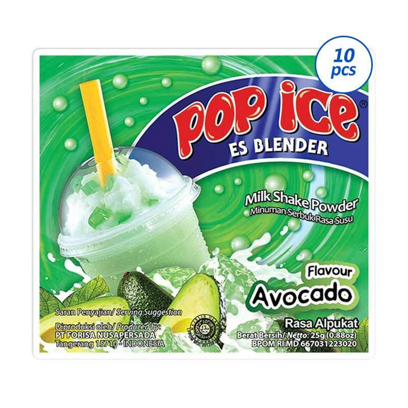 POP ICE AVOCADO/10S BANDED X 25