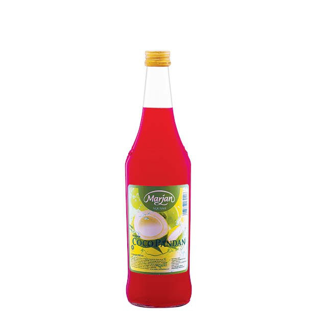 MARJAN SQUASH COCOPANDAN 400ML X 12