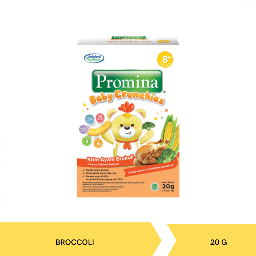 PROMINA BABY CRUNCHIES BROCOLLI 20G X 24