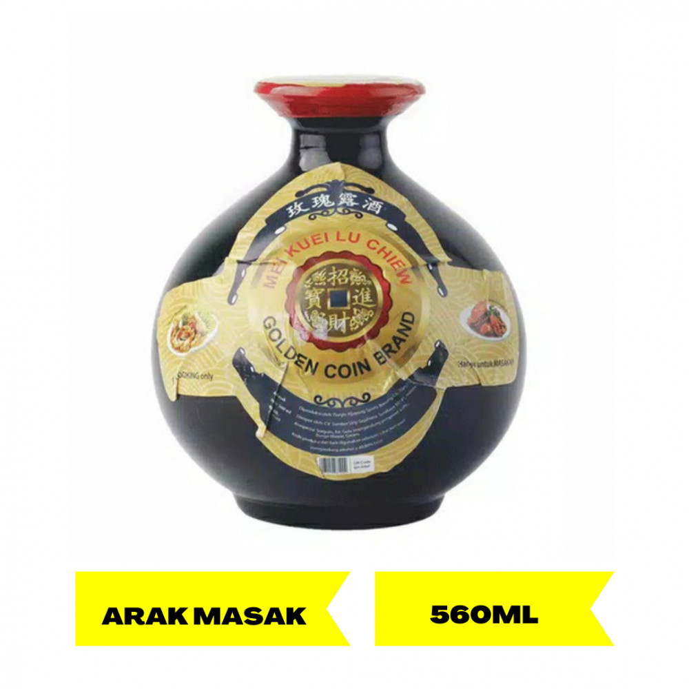 GOLDEN COIN MEI KUEI LU CHIEW 560ML X 12