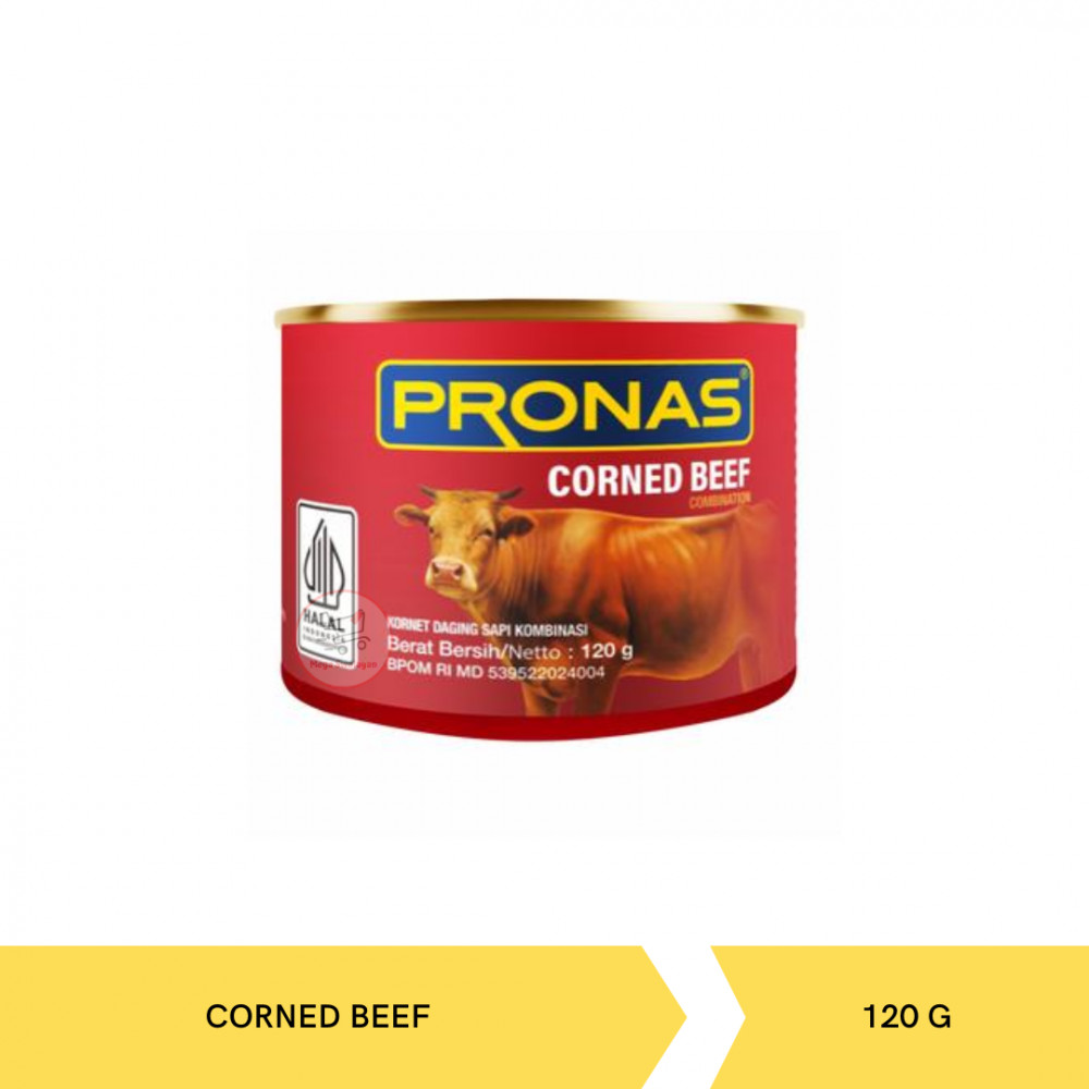 PRONAS CORNED BEEF 120G X 48