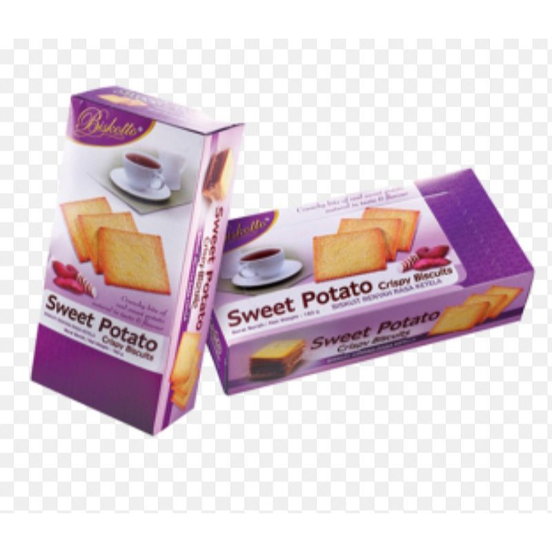 BISKOTTO BISCUITS SWEET POTATO 160G X 18