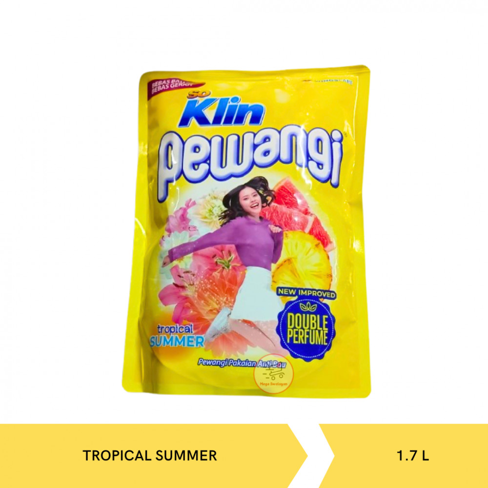 SOKLIN PEWANGI TROPICAL SUMMER POUCH 1.7L X 6