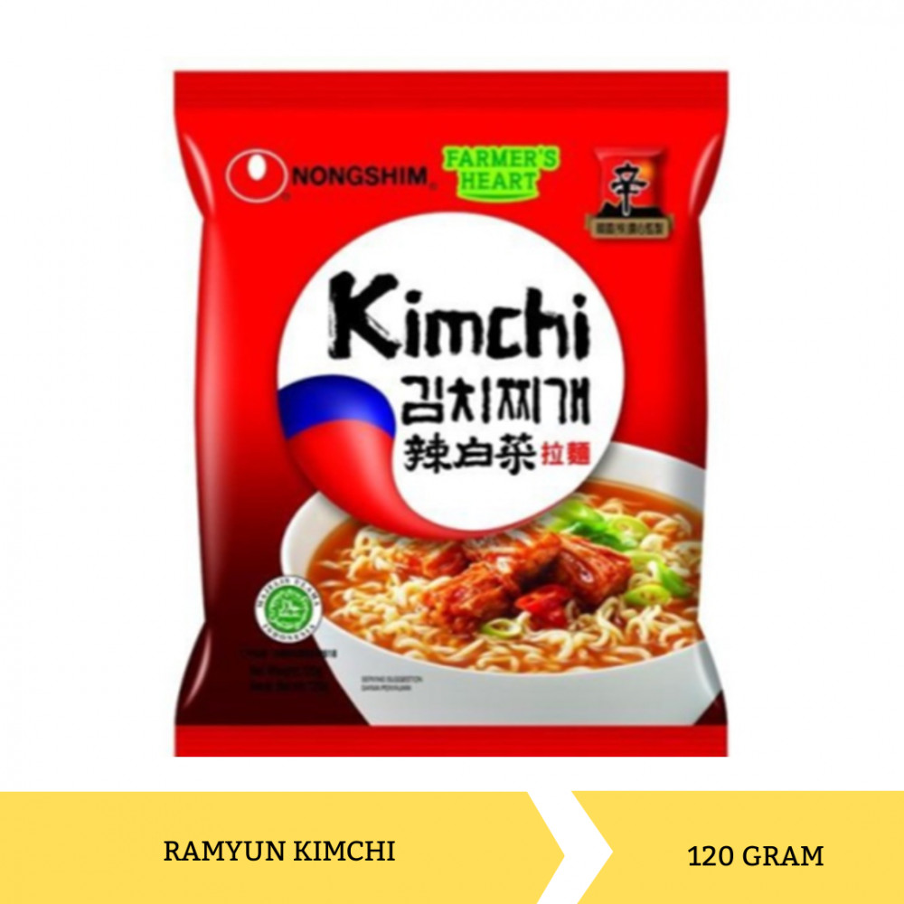 NONGSHIM RAMYUN KIMCHI 120G X30