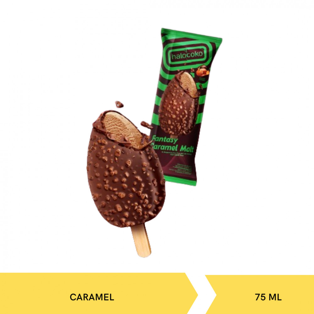 HALOCOKO ICE CREAM FANTASY CARAMEL 75MLX40