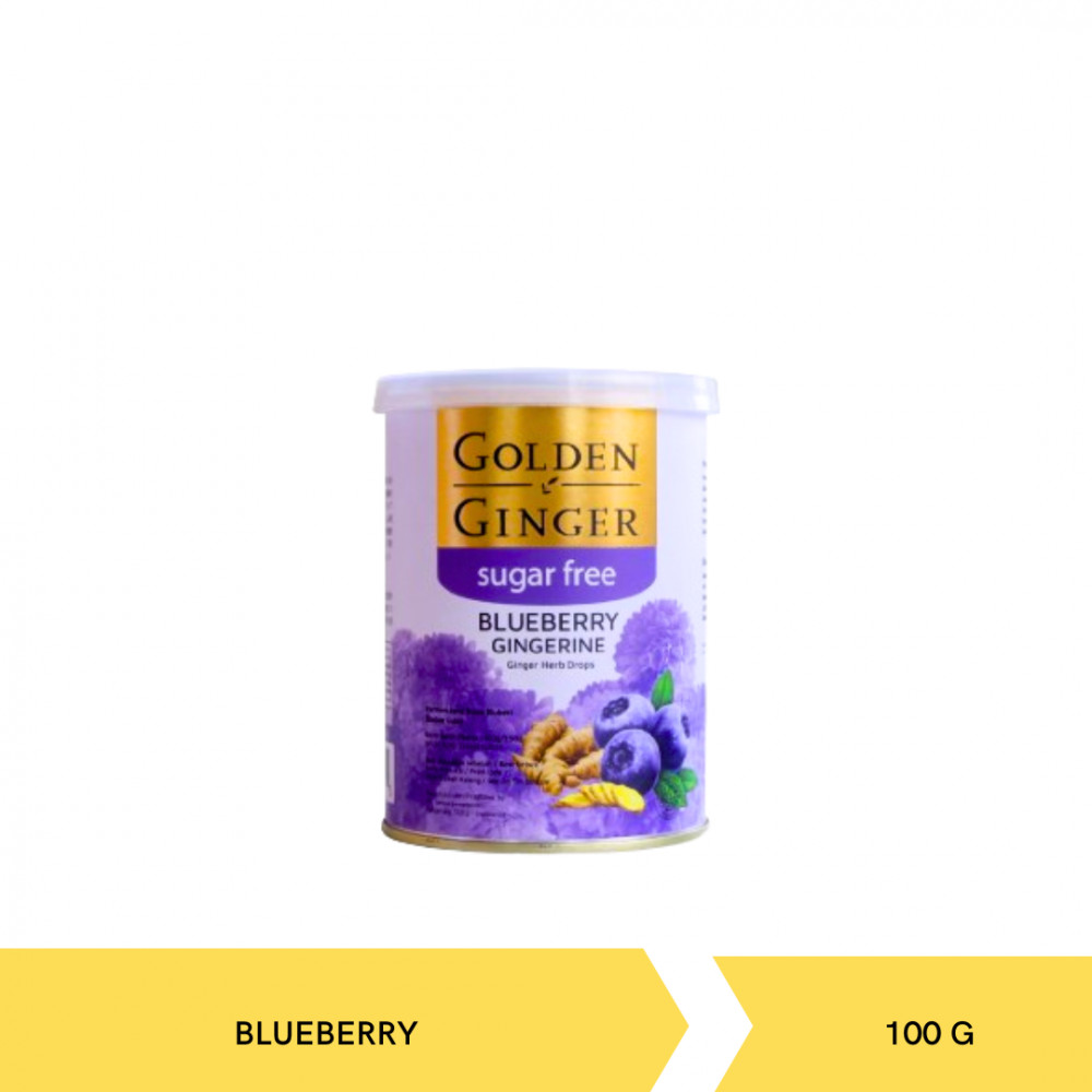 GOLDEN GINGER SF BLUEBERRY KLG 100G