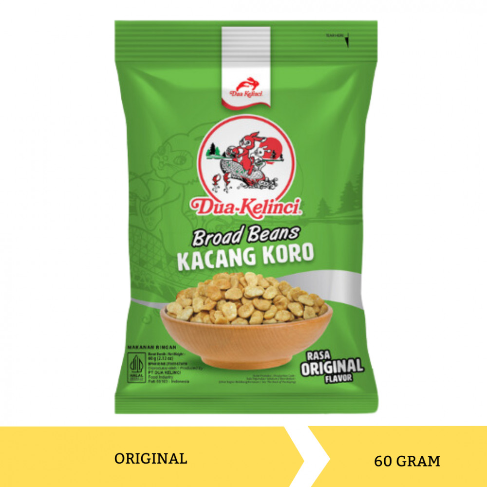 DUA KELINCI KOROKU ORIGINAL 60G X 40