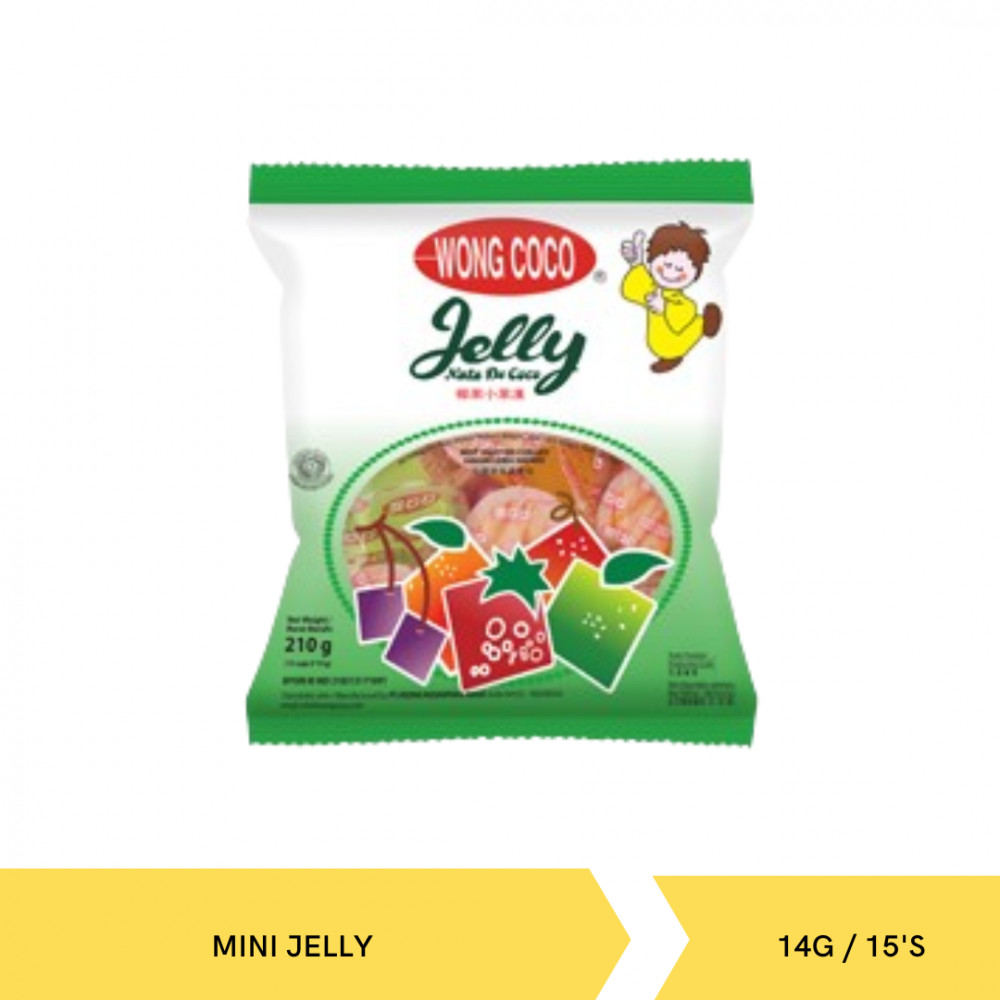 WONGCOCO MINI JELLY PACK 14G/15`S X 24