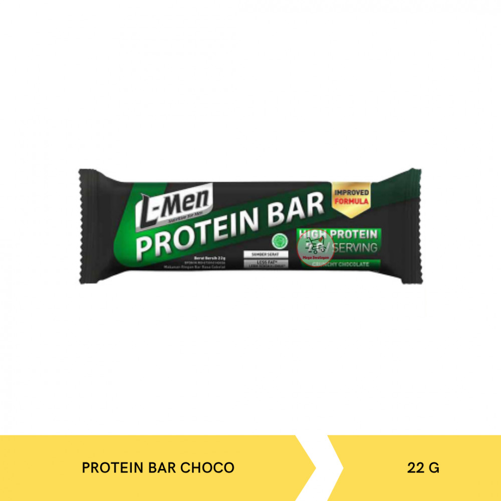 L-MEN PROTEIN BAR CHOCO 22G X12