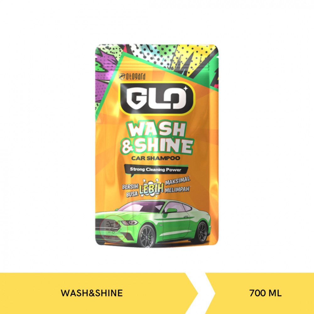 OTOGARD GLO WASH&SHINE CAR SHAMPOO POUCH 700ML