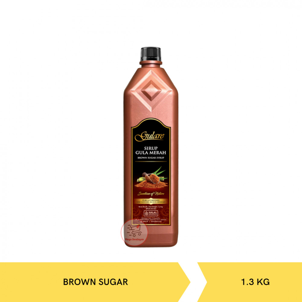 GULARE LIQ BROWN SUGAR 1.3KG X 12