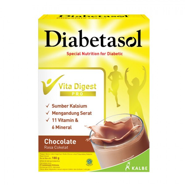 DIABETASOL CHOCO 170G