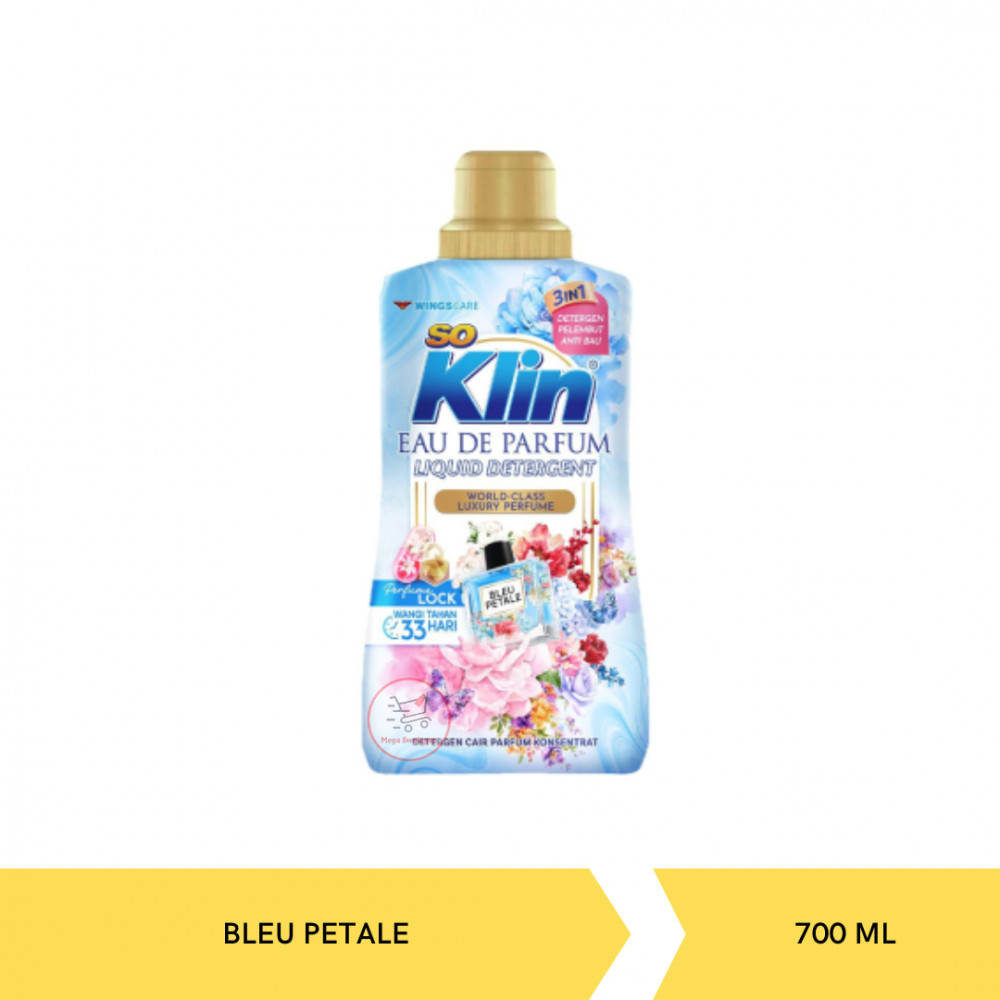 SOKLIN LIQ DET EDP BLEU PETALE BTL 700ML X 6