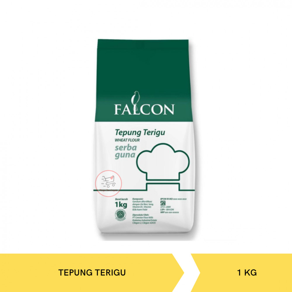 FALCON TEPUNG SERBA GUNA 1KG X 10