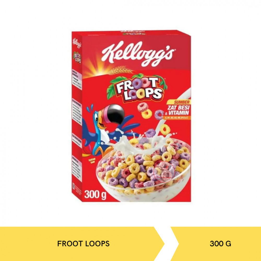 KELLOGG`S FROOT LOOPS 300G X 18