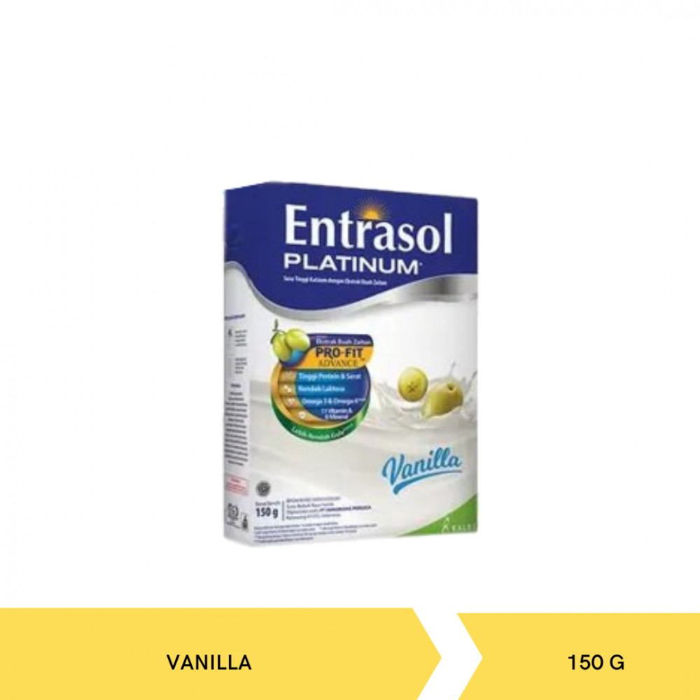 ENTRASOL PLATINUM VANILA 150G