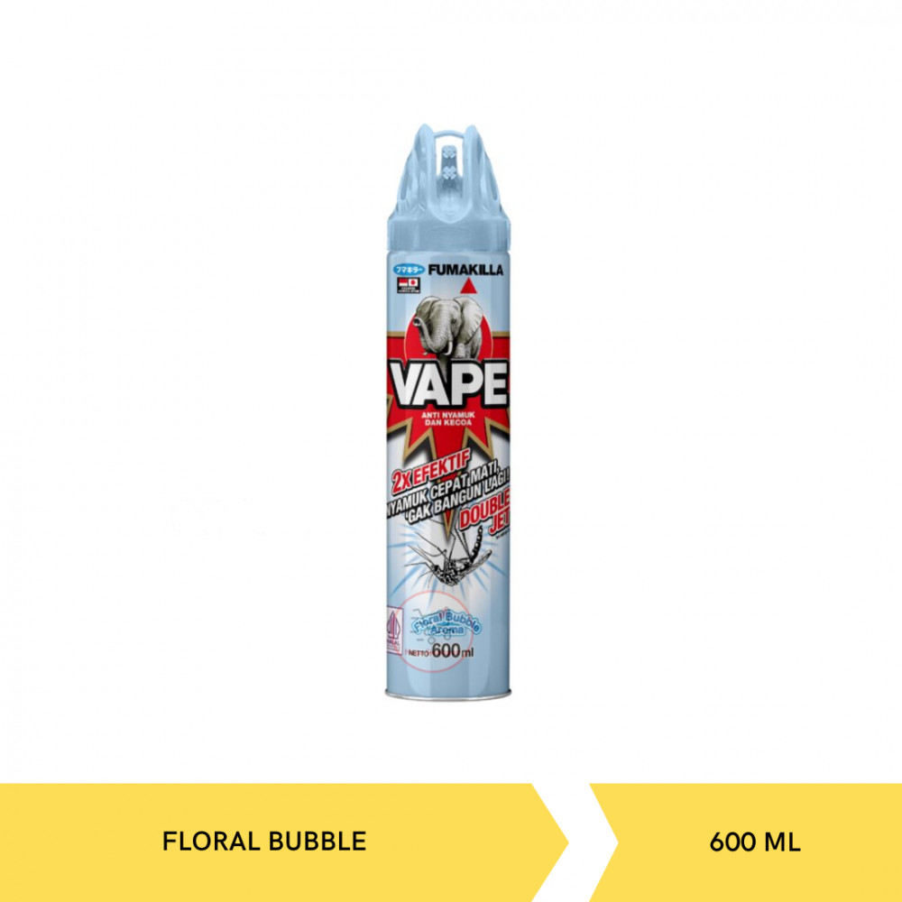 VAPE AERO FLORAL BUBBLE 600MLX12