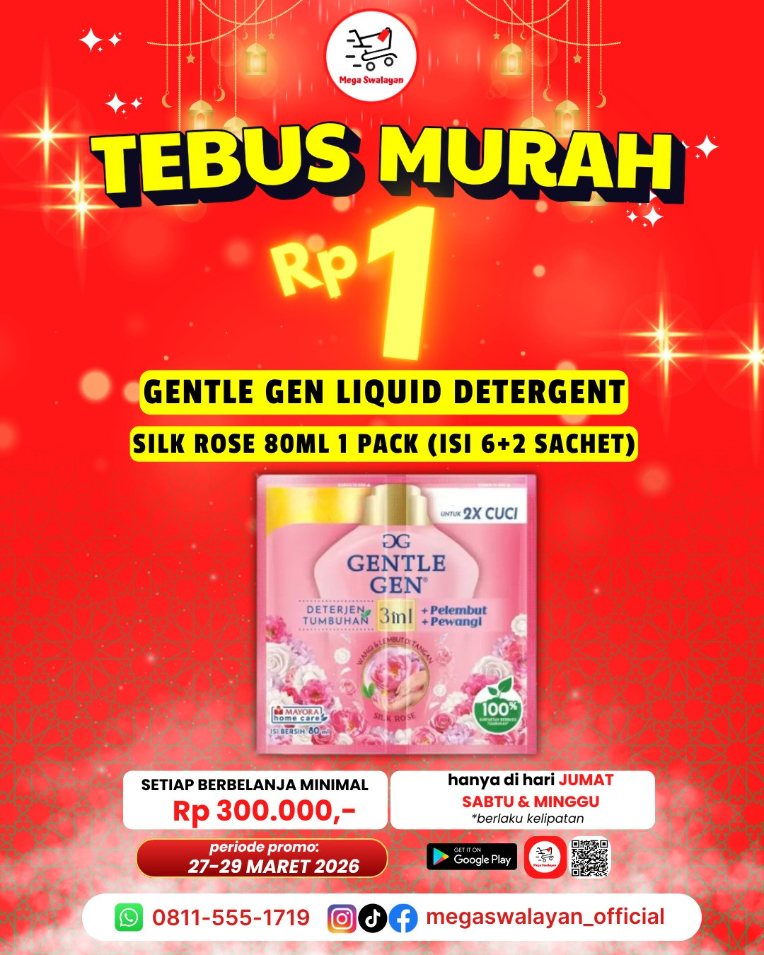 🎉 Tebus Gentle Gen CUMA 1 RUPIAH?!