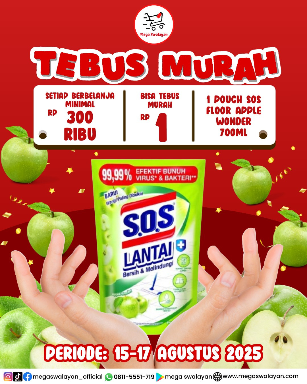 🎉 Tebus SOS Floor Cuma Rp 1! 😱