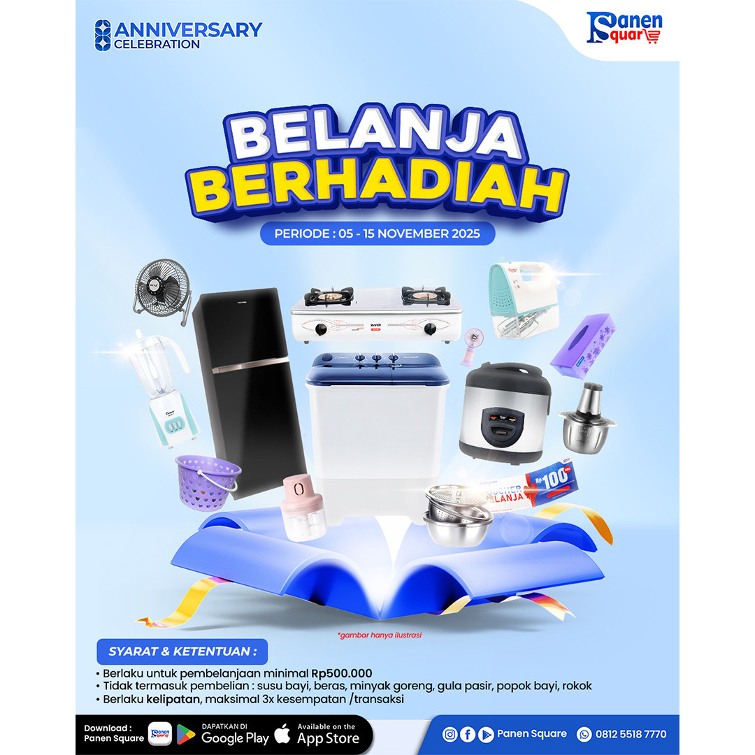 Saatnya belanja sambil bawa pulang hadiah spesial!