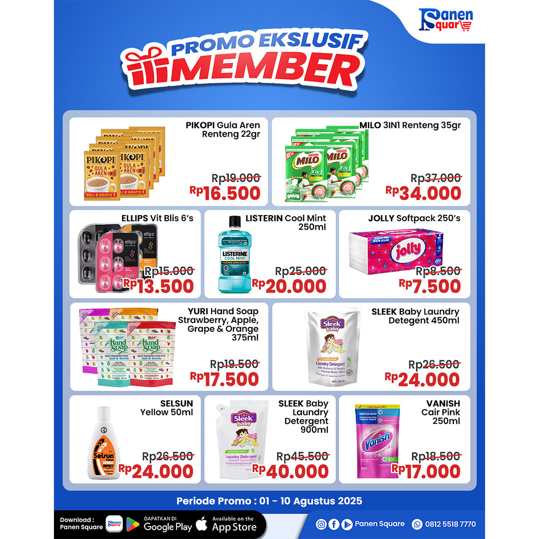 PROMO EKSKLUSIF MEMBER SUDAH HADIR!